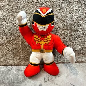 Vintage Power Rangers Red Ranger Megaforce Talking Battle Buddy Plush